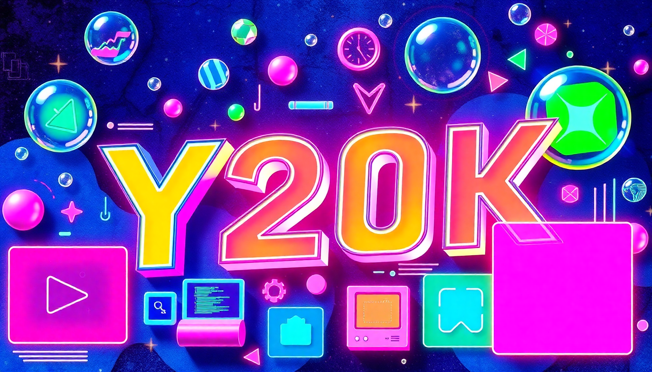 Embracing the Y2K Aesthetic: A Nostalgic Journey Through the Colors, Graphics, and Logos That Define the Era