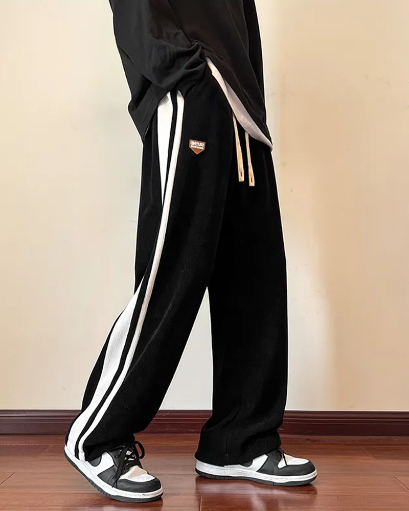 Men&#39;s velour jogging pants