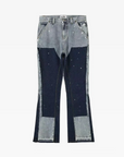 Men's patchwork jeans