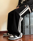 Men's velour jogging pants