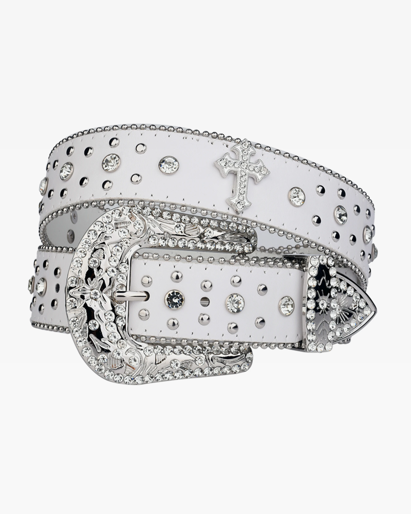 Rhinestone belt