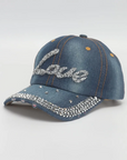 Women's rhinestone cap