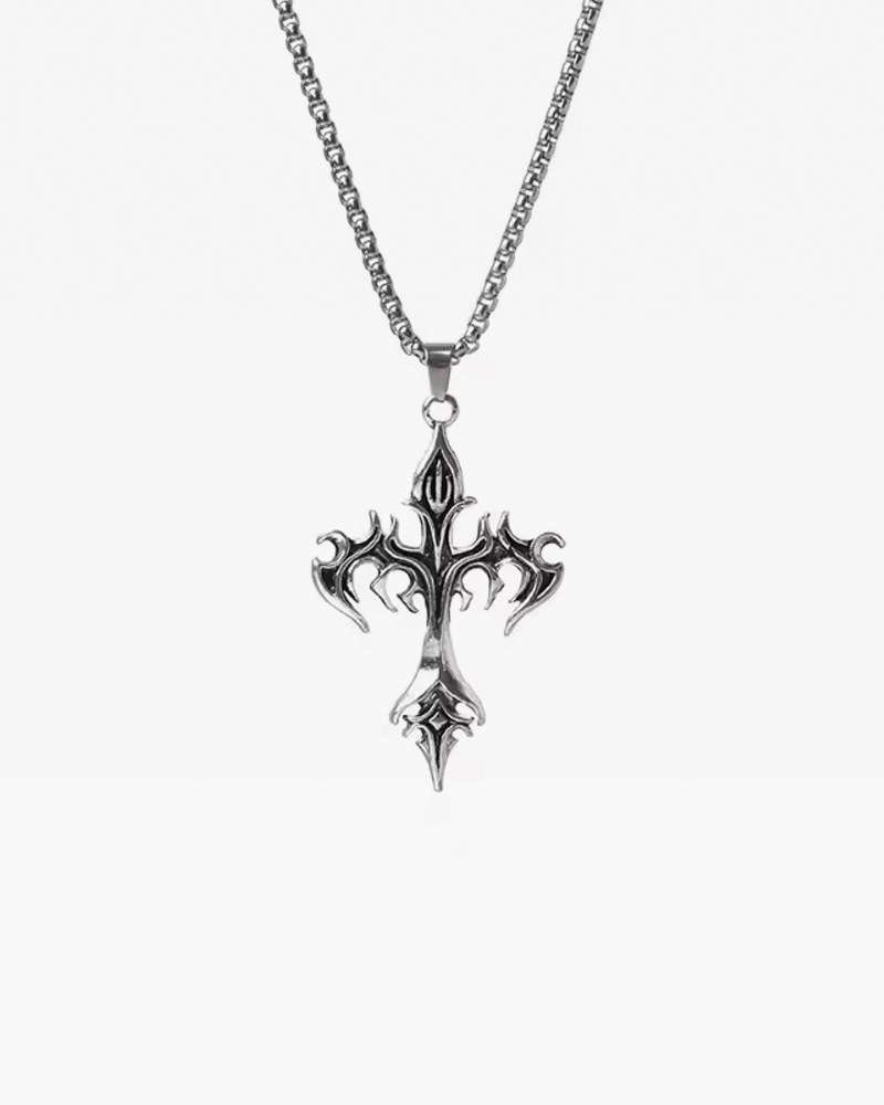 Gothic cross necklace