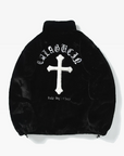 Jacket with cross