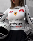 Motorsport Crop Top