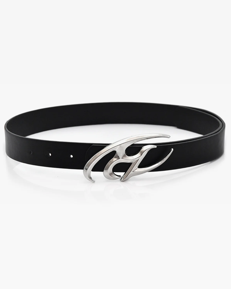 Vegan leather belt for women