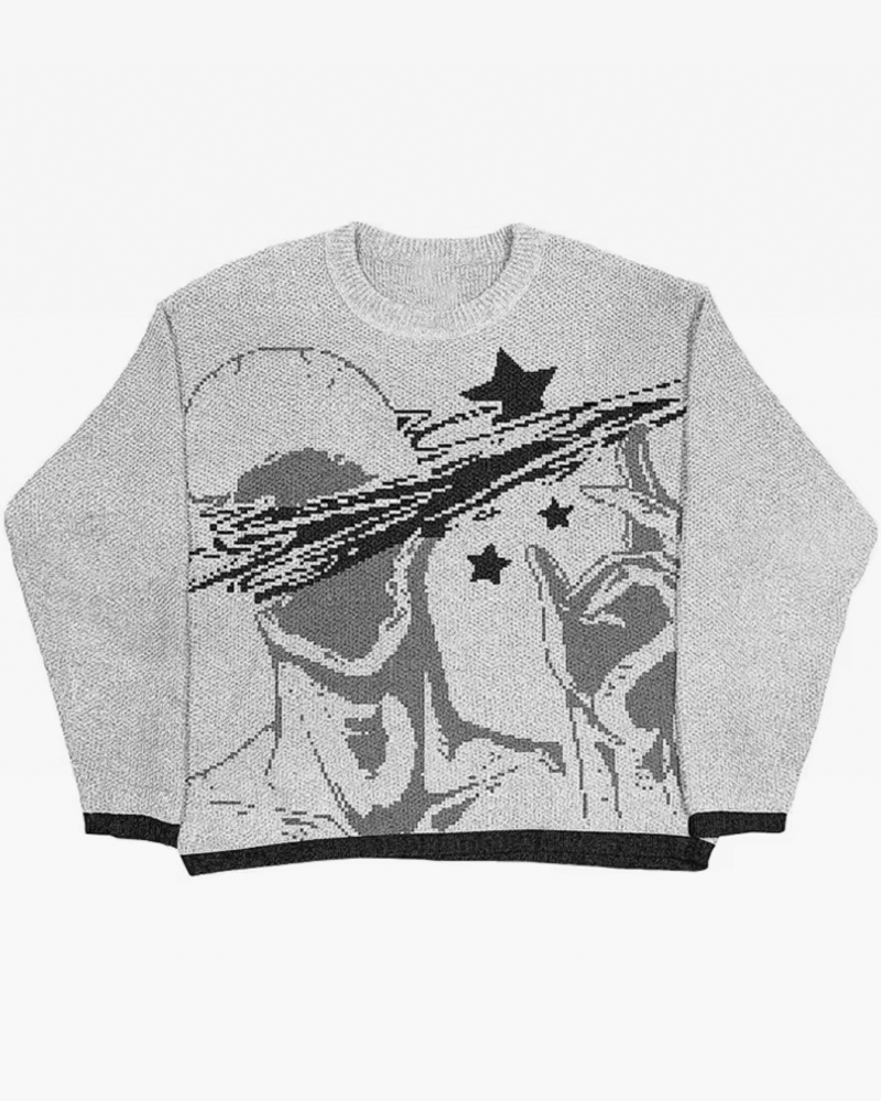 Y2K knit sweater