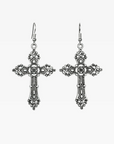 Gothic cross earring