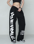 Printed jogging pants