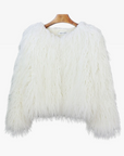 Faux fur jacket