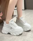 Women's thick sole sneakers