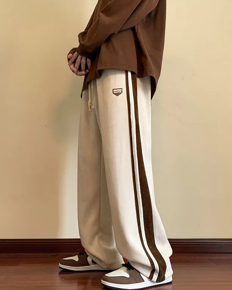 Men&#39;s velour jogging pants