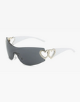 Women’s rimless sunglasses