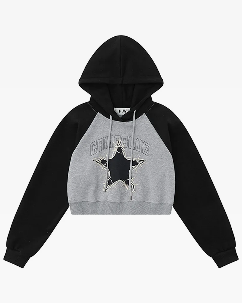 Women&#39;s cropped hoodie