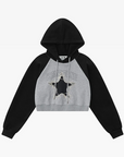 Women's cropped hoodie