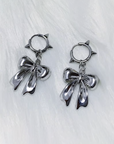 Bow tie earrings