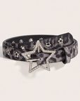 Strass star belt