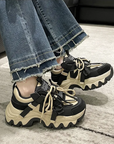 Women's thick-soled sneakers