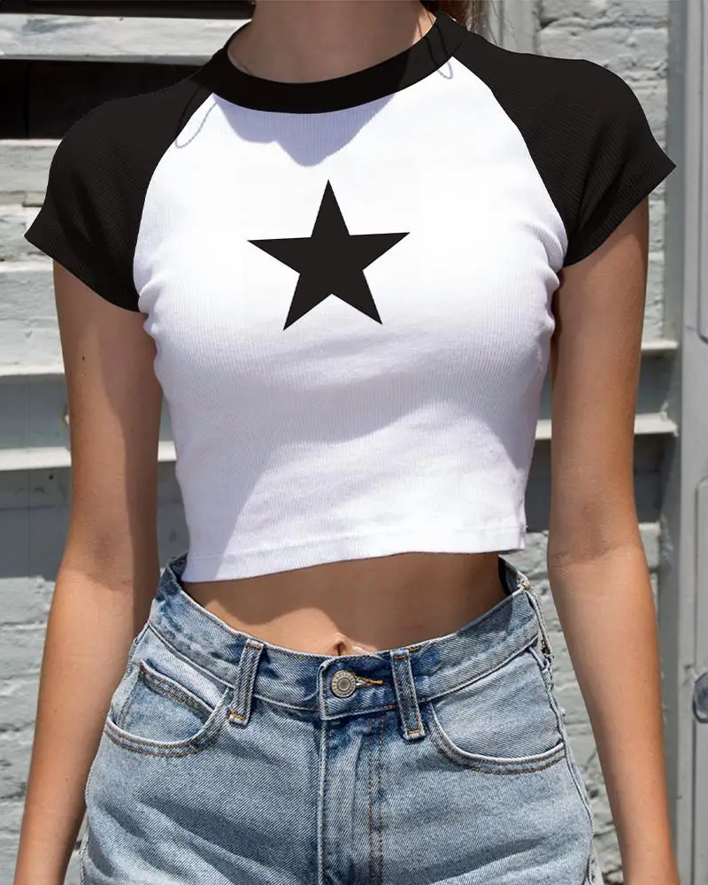 Star crop top