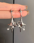 Star earrings