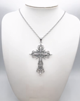 Large cross necklace