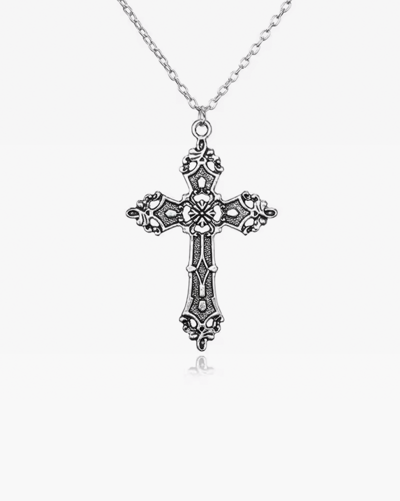 Gothic cross pendant