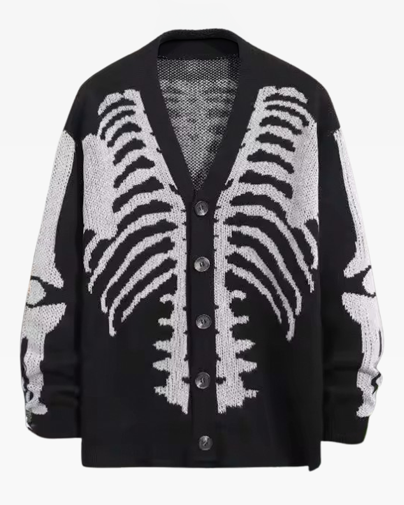 Skeleton cardigan