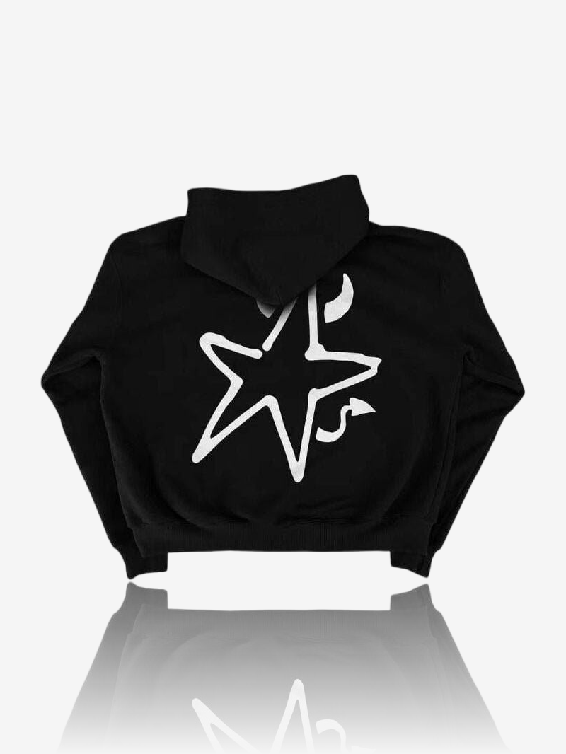 SWEAT ZIP &#39;EVIL STAR&#39;