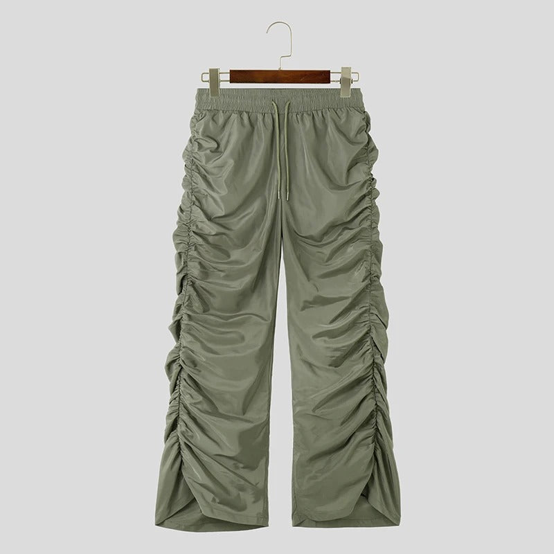 Wide parachute pants