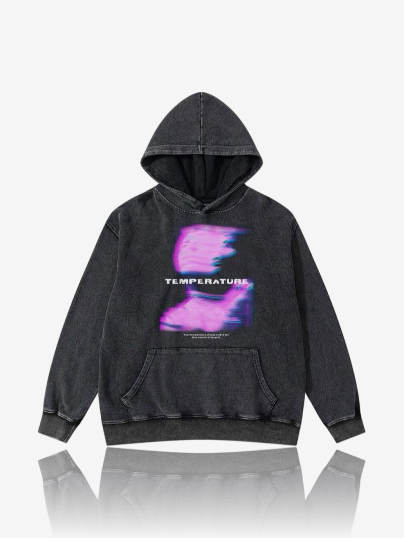 HOODIE &quot;TEMPERATURE