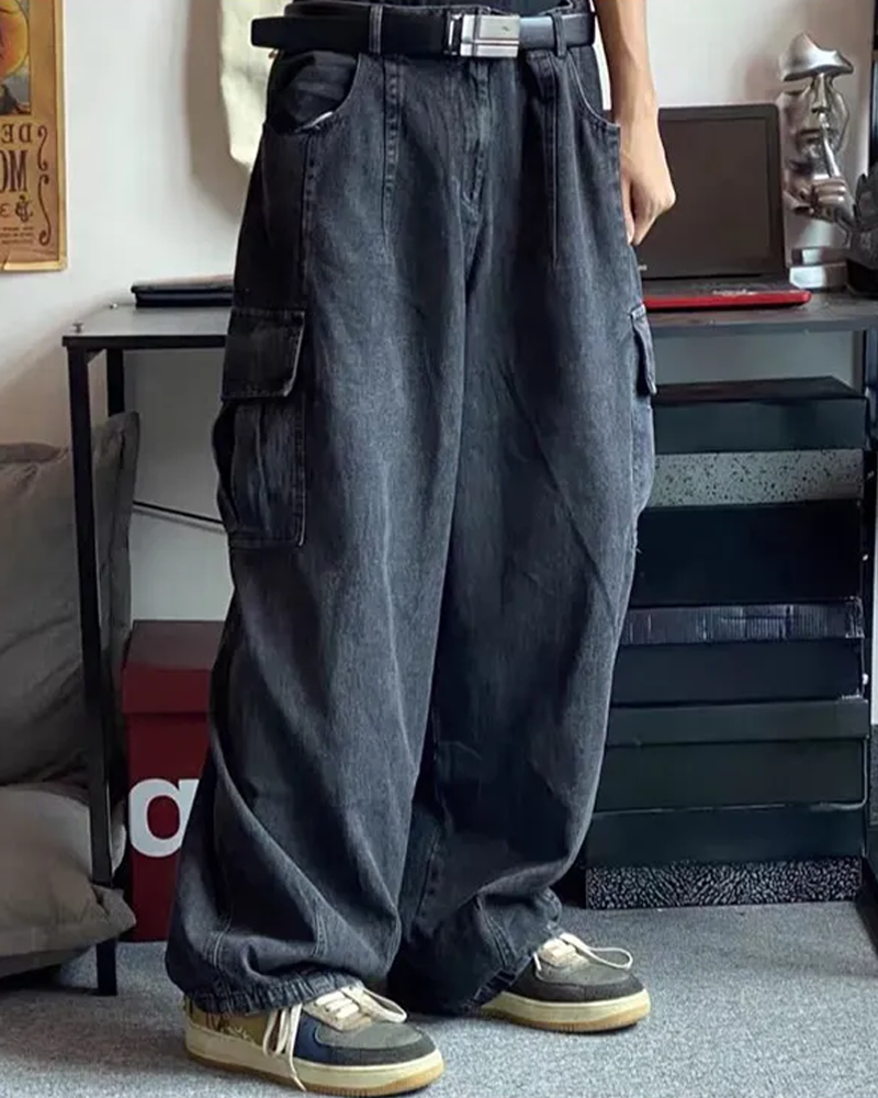 Baggy cargo jeans