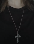 Gothic cross pendant