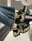 Women's thick-soled sneakers