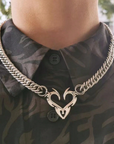 Vintage heart necklace