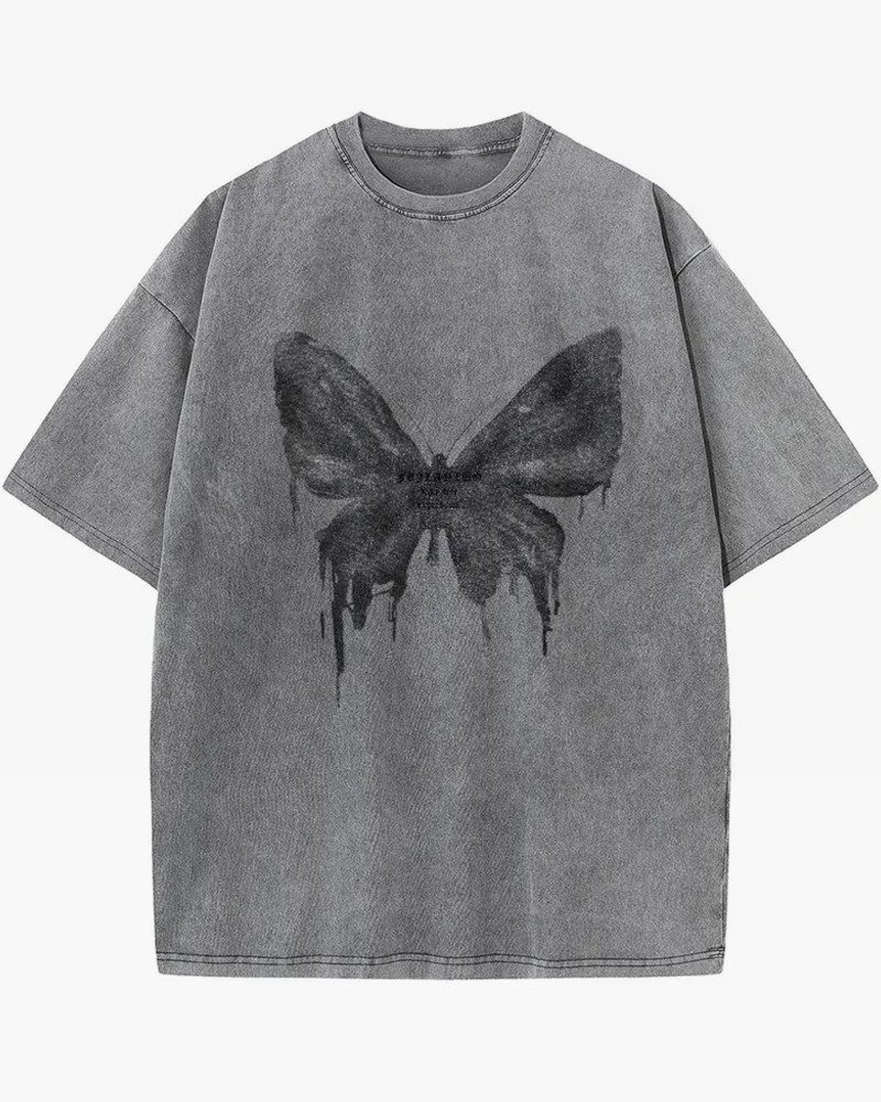 men&#39;s butterfly t-shirt