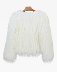 Faux fur jacket