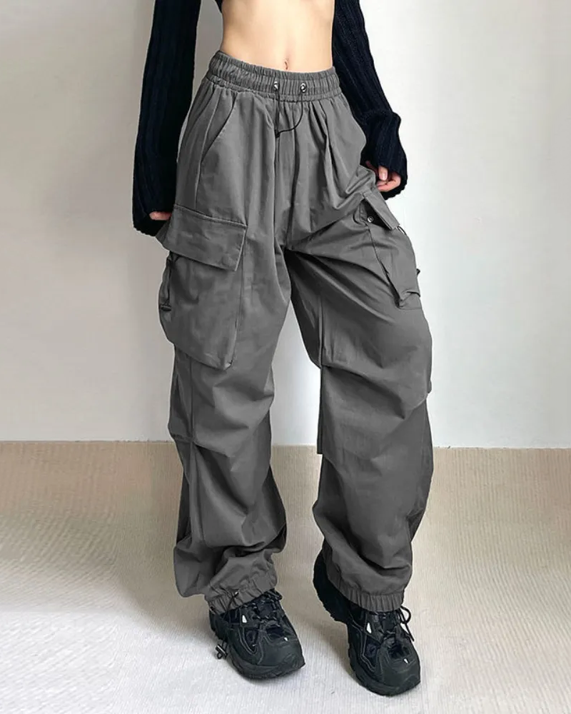 Parachute cargo pants