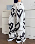 Heart Pattern Pants