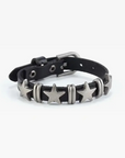 Leather star bracelet