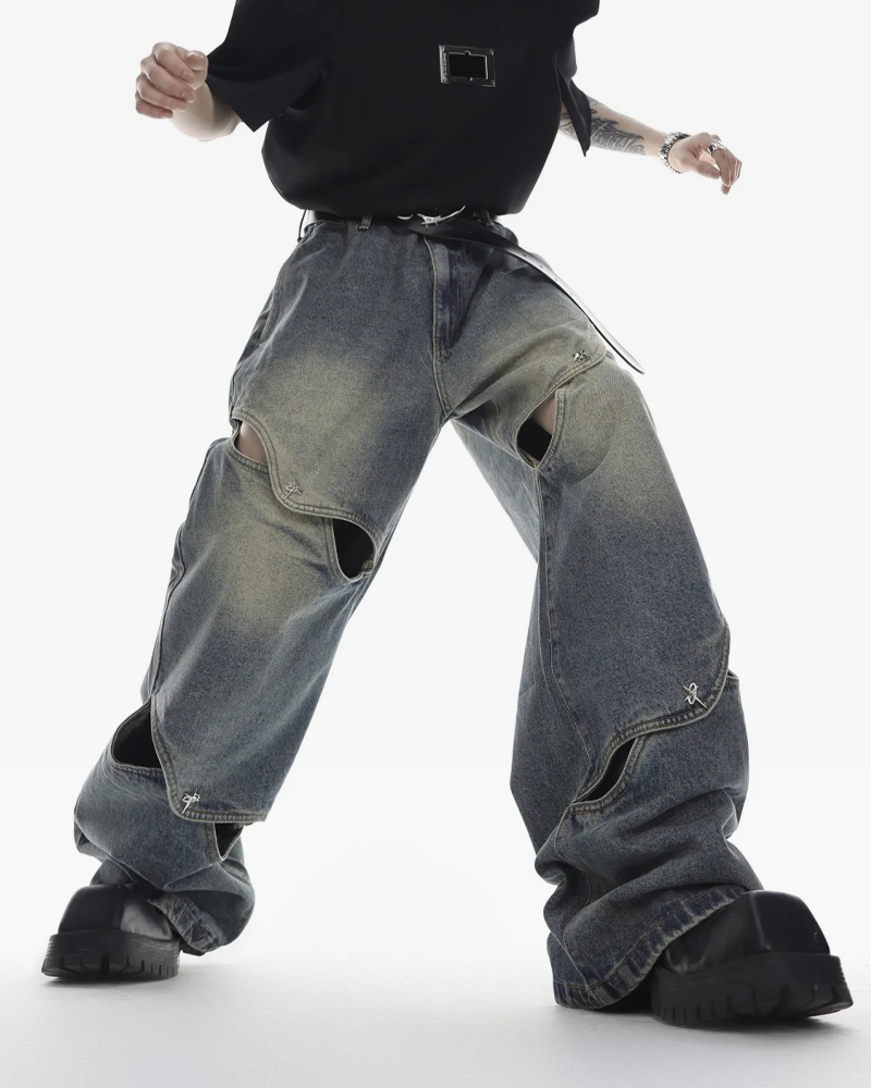 Oversized baggy jeans