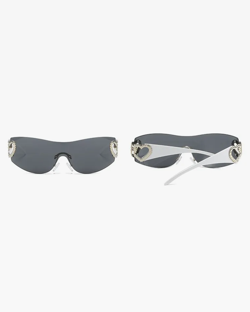 Women’s rimless sunglasses