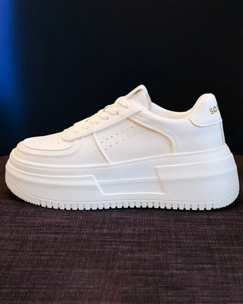 White women&#39;s sneakers