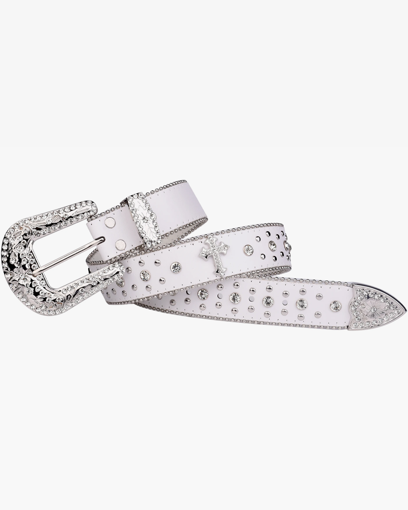 Rhinestone belt