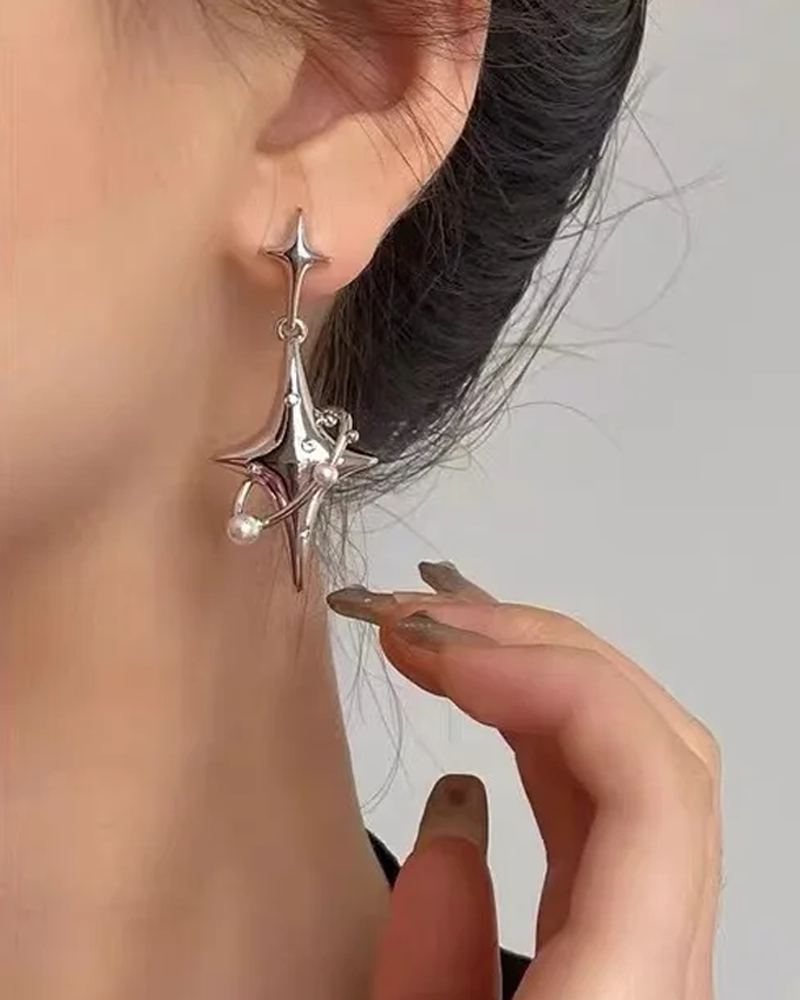 Star earrings