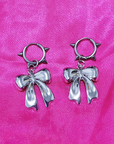 Bow tie earrings