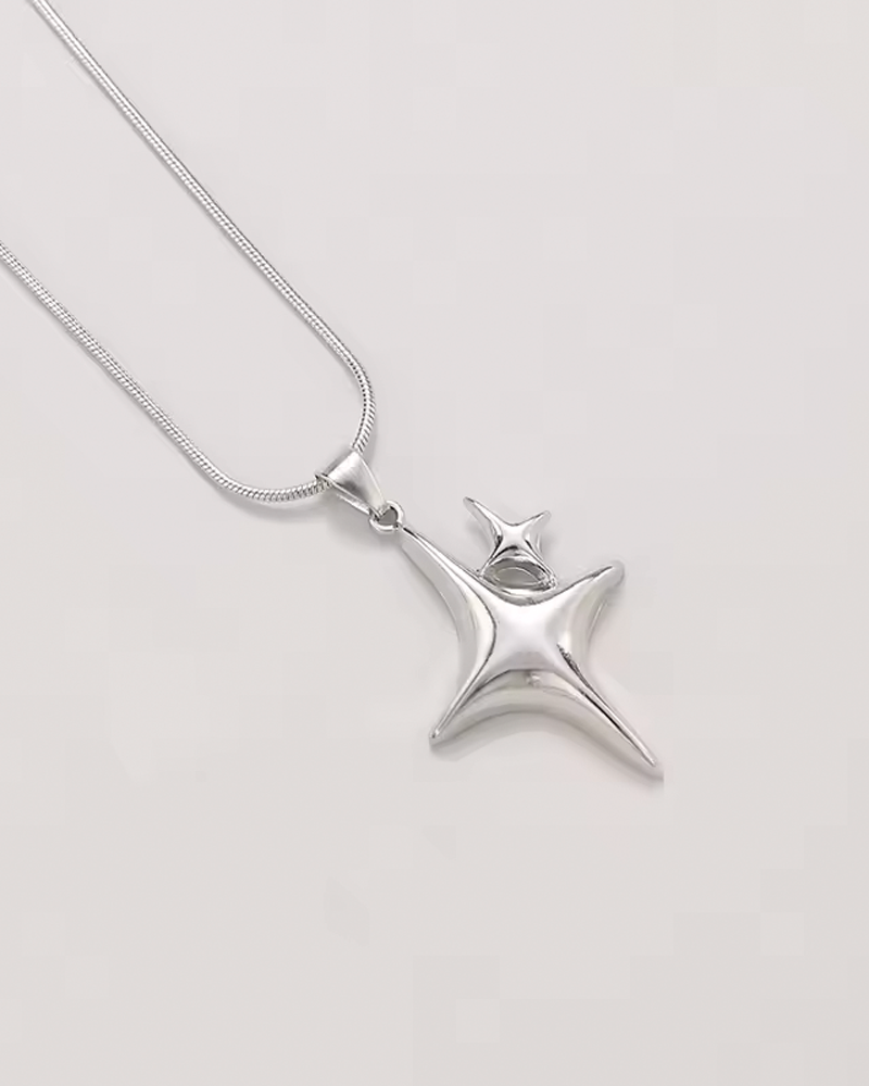 Necklace with star pendant