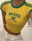 Brazil Crop Top