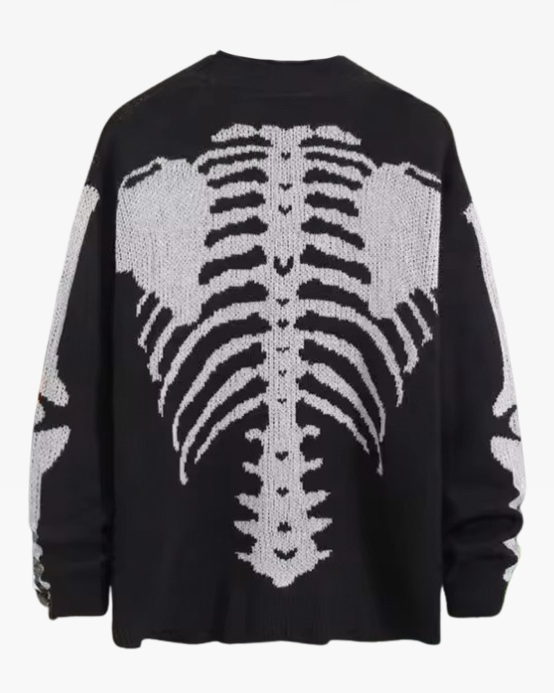 Skeleton cardigan