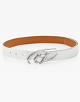 Vegan leather belt for women