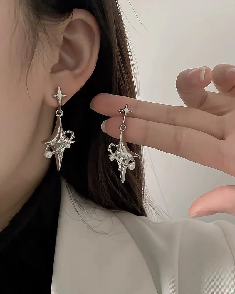 Star earrings